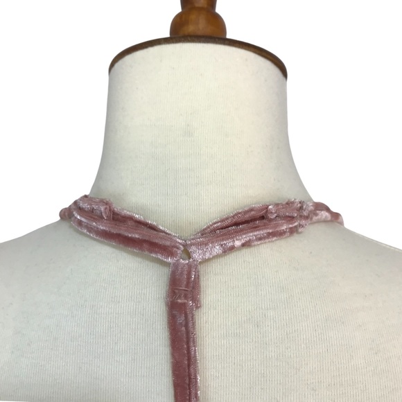 Sexy Dusty Pink Mini with Spaghetti Straps - Picture 9 of 11